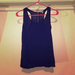 Xs black crop top from charlotte russe