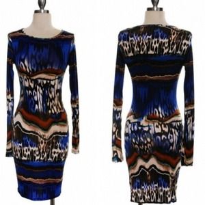 Multicolor Bodycon Dress