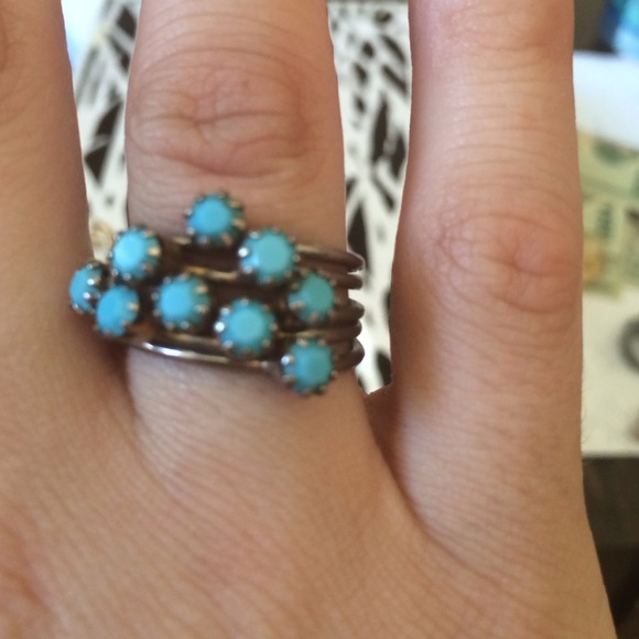Jewelry - Vintage Turquoise and silver ring