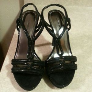 Gianni Bini new Black strappy 5" heels