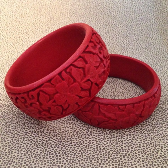 Carved Chinese Bangles!