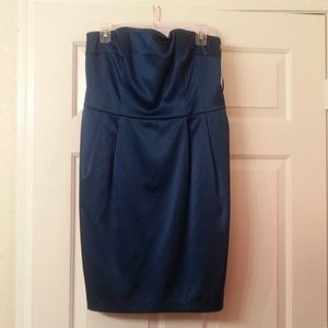 Express Sapphire Blue Dress