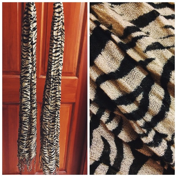 Zebra Summer Scarf