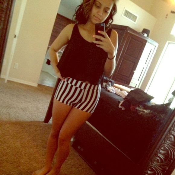 Striped comfy shorts ❤️