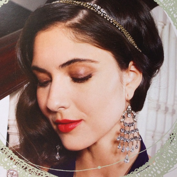 Hand-crafted Vintage lace chandelier Earrings