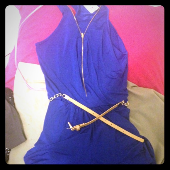 Blue jumper