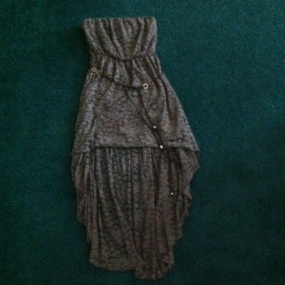 A high-low summer dress
