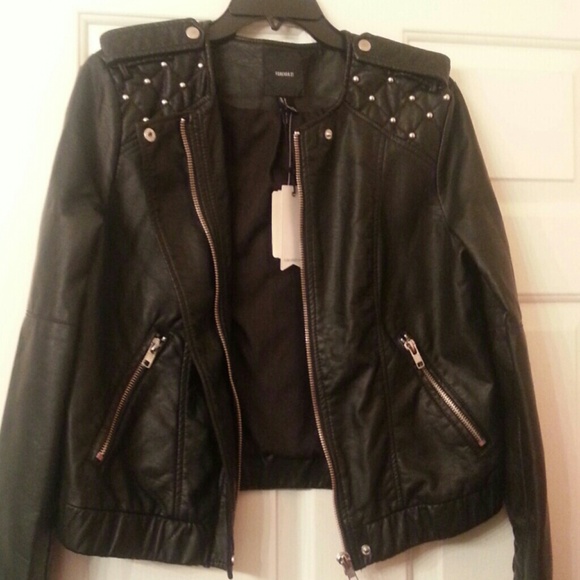 Forever 21 Leather Jacket - Picture 2 of 3