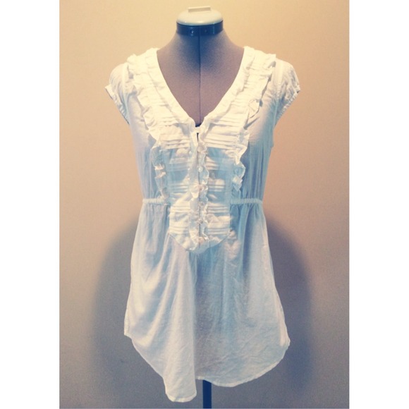 Anthropologie Button-up Tunic