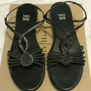 Strappy Black Sandals