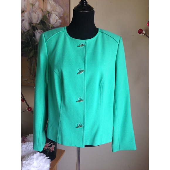 Mint Green Blazer by Lane Bryant