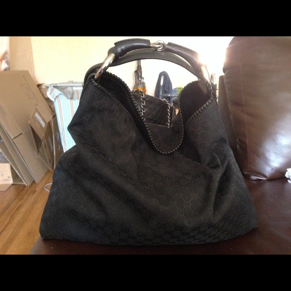 Authentic Gucci Large Hobo Horsebit - Picture 2 of 3