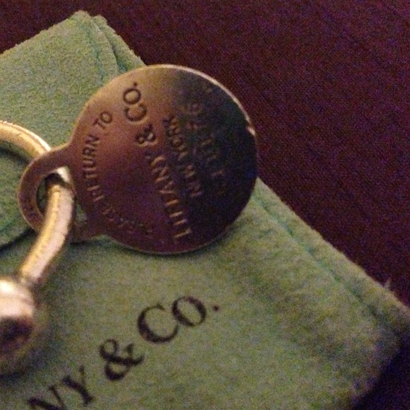 2 authentic tiffany&co key rings - Picture 2 of 3