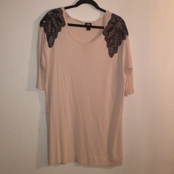 Light pink shirt dress!