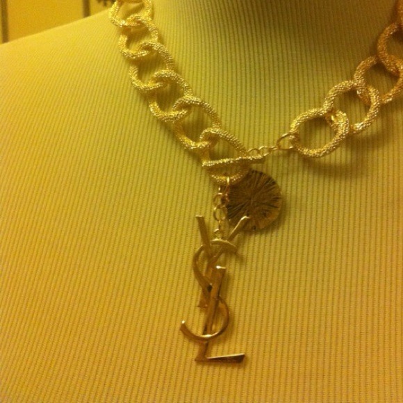 YSL chain necklace