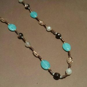 Beaded necklace.