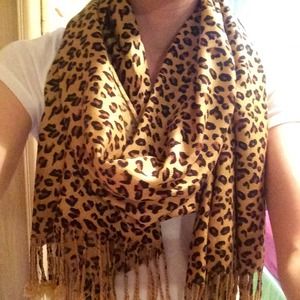 leopard scarf