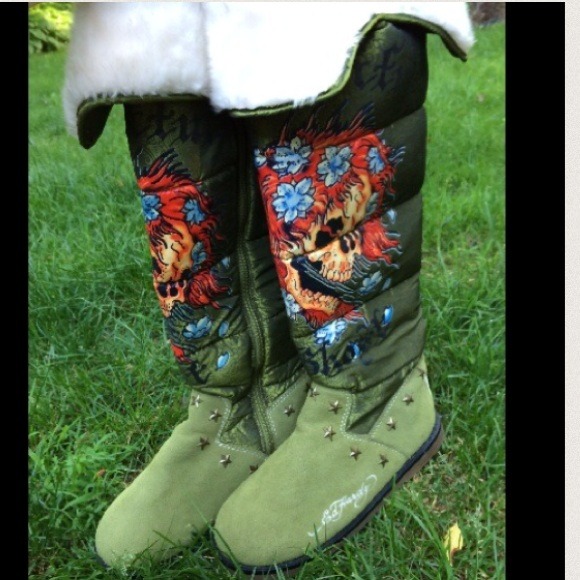 Ed Hardy Shoes - 🏁Today only price🏁💯Ed Hardy Boots
