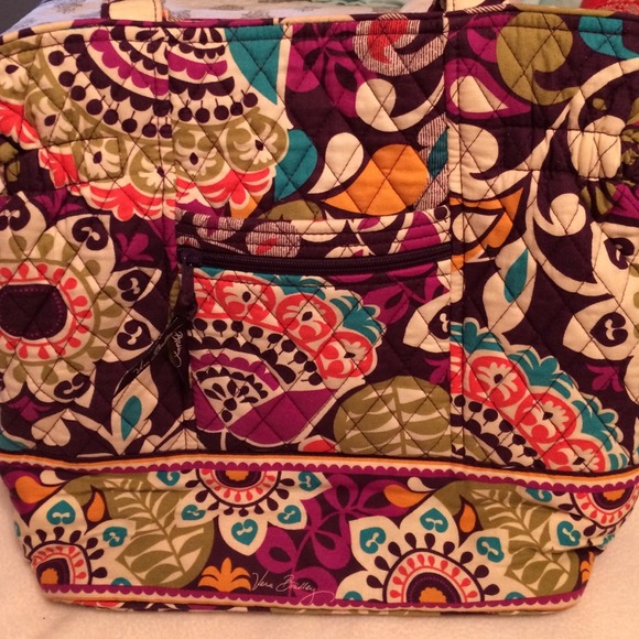 Vera Bradley Laura bag and Turn Lock Wallet