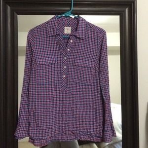Gap fitted boyfriend shirt