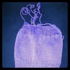 Silk Lavender Backout Bodycon Dress