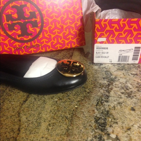 Tory Burch Reva Flat Size 10