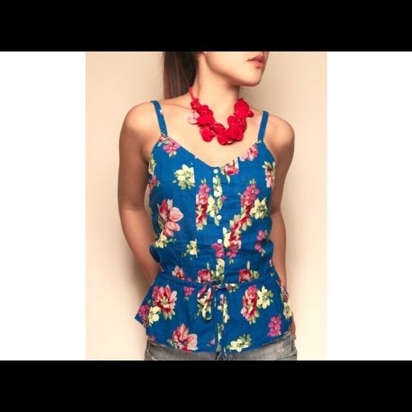 ABERCROMBIE Flowery Shirt