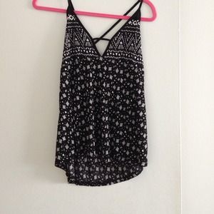 Tank with open back from urban outfitters