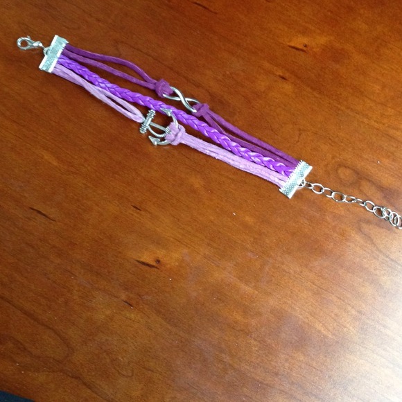 Anchor Infinity Bracelet❌SOLD❌ - Picture 2 of 4