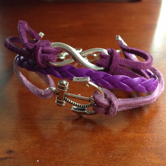 Anchor Infinity Bracelet❌SOLD❌ - Picture 3 of 4