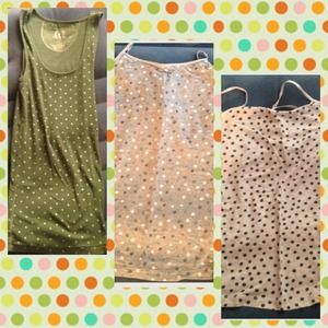 ⚫️🔵Polka Dot Bundle!🔵⚫️