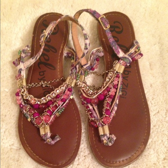 Bejeweled Sandals