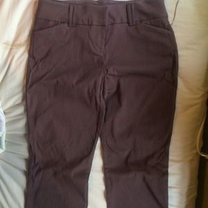 Brown formal pants