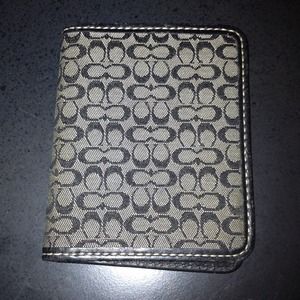 Authentic Coach Credit Card wallet