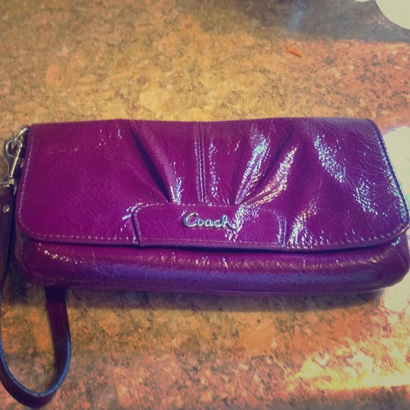 Large Coach Wristlet