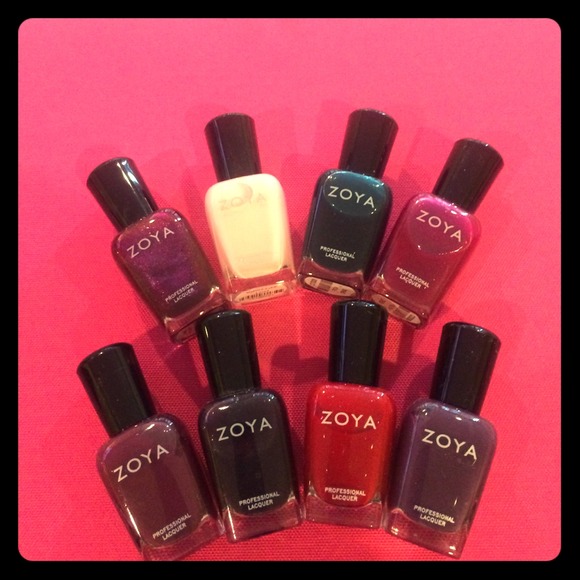 8 piece ZOYA - Nail Polish