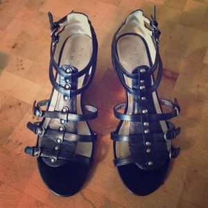 Black wedges SUPER comfy!