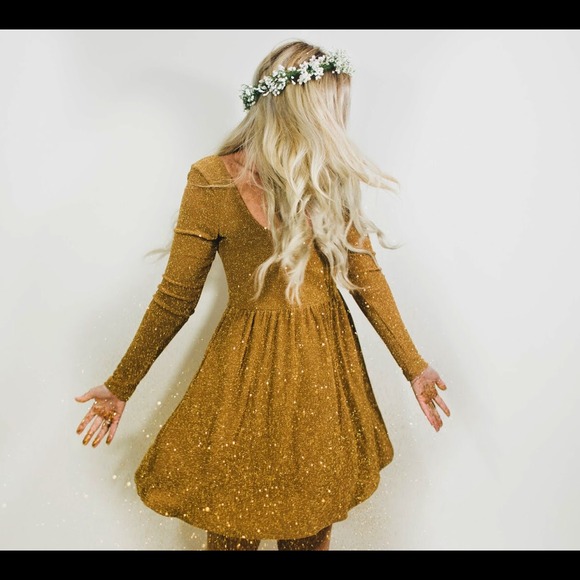 Gold Dress