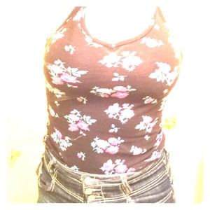 floral tank top