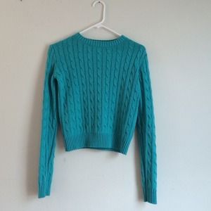 - BLUE SWEATER -