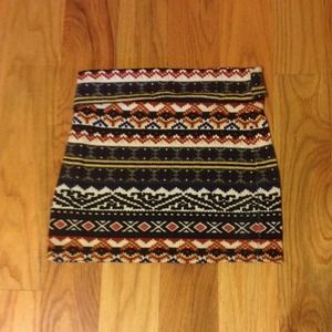 A'Gaci cotton mini skirt