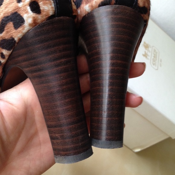GONE Coach leopard pumps - Picture 2 of 4