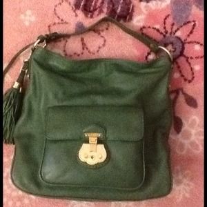 Talbots genuine leather handbag