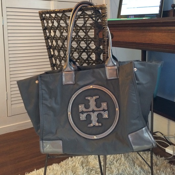 Grey Tory Burch Tote