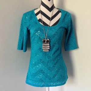 ✨2XHOST PICK✨Lace Style Top✨