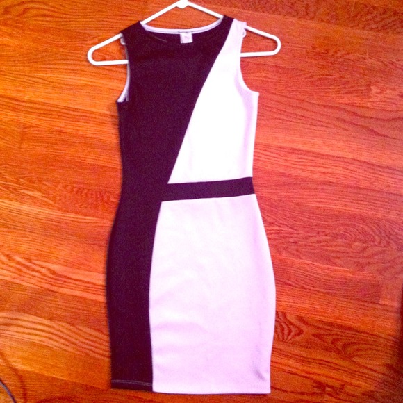 Black and White Dress