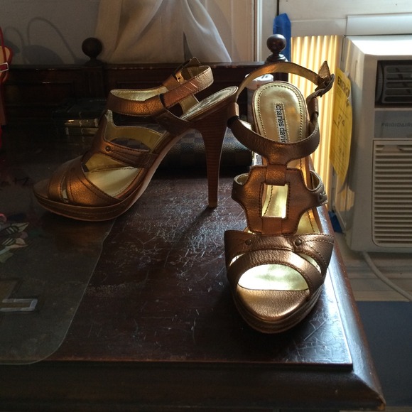 Charles David Bronze sandal