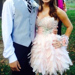Homecoming dress, worn once! Perfect condition.