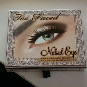 Too Faced Naked Eye Palette-Soft & Sexy (used)