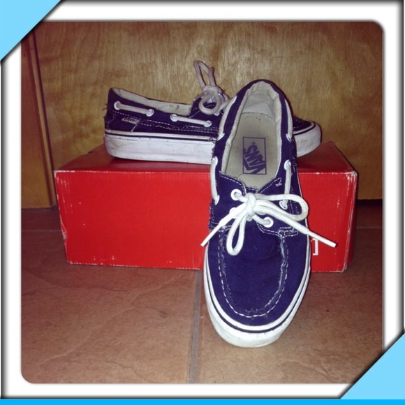 Navy Blue Vans